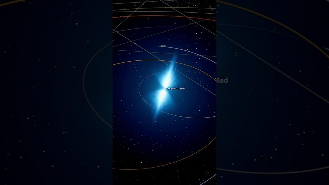 What if we replace the Sun with a millisecond pulsar? - Universe Sandbox #spacesimulation