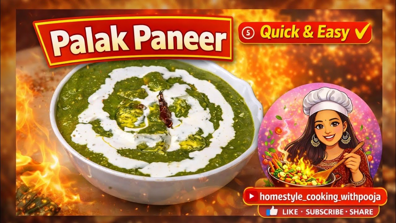 ​Palak Paneer ka Magic.✨​Palak+Paneer=Match made in heaven!The Comparison: