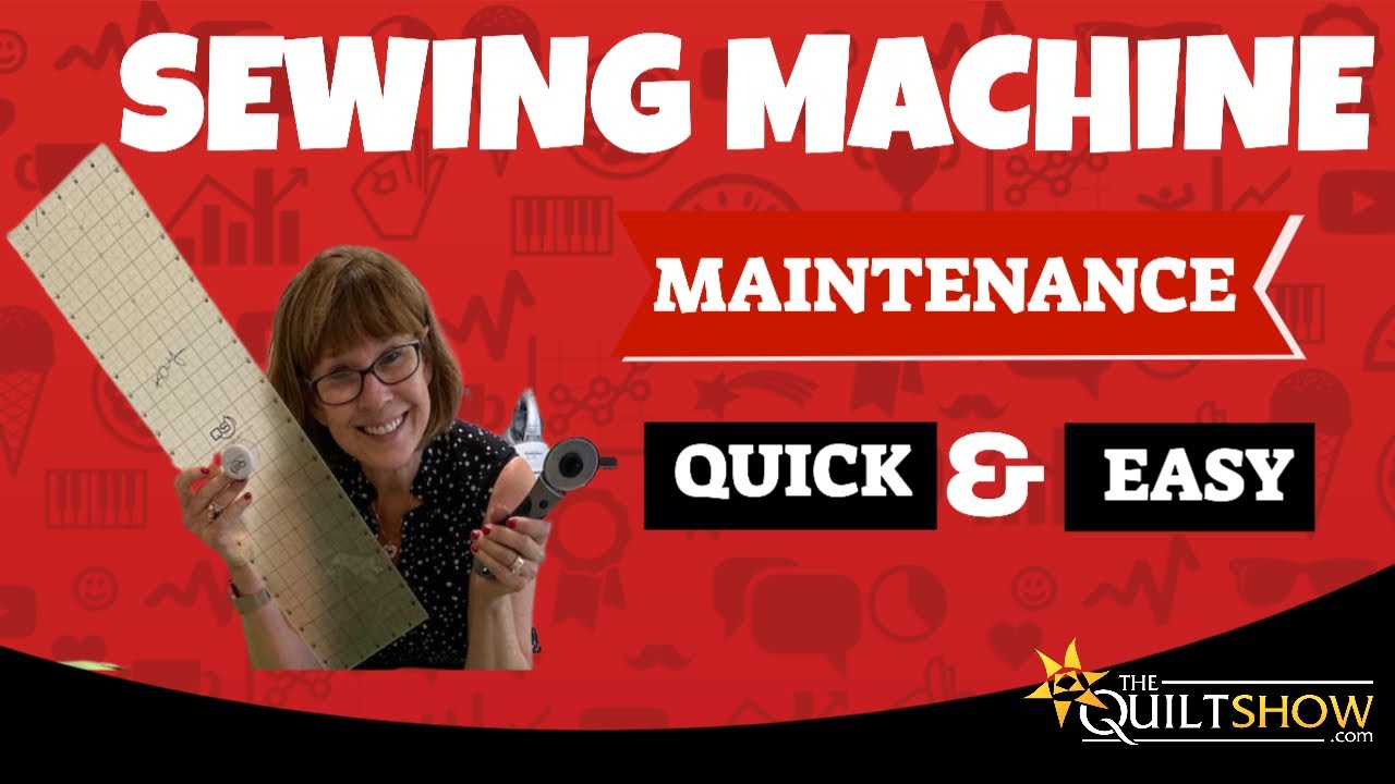 Alex Anderson LIVE - Sewing Machine Maintenance