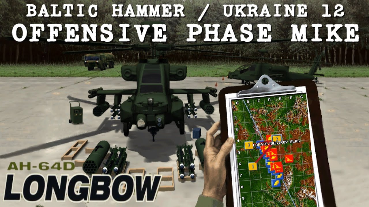 Jane's Longbow • Baltic Hammer Campaign: Mission 12 - Offensive Phase Mike