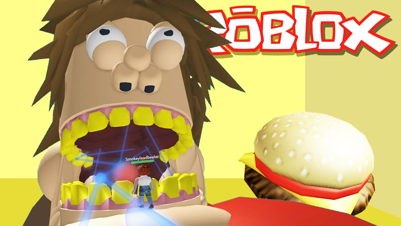Roblox Adventures / Escape the Giant Fat Guy Obby / Evil Fat Guy Wants to Eat Me!