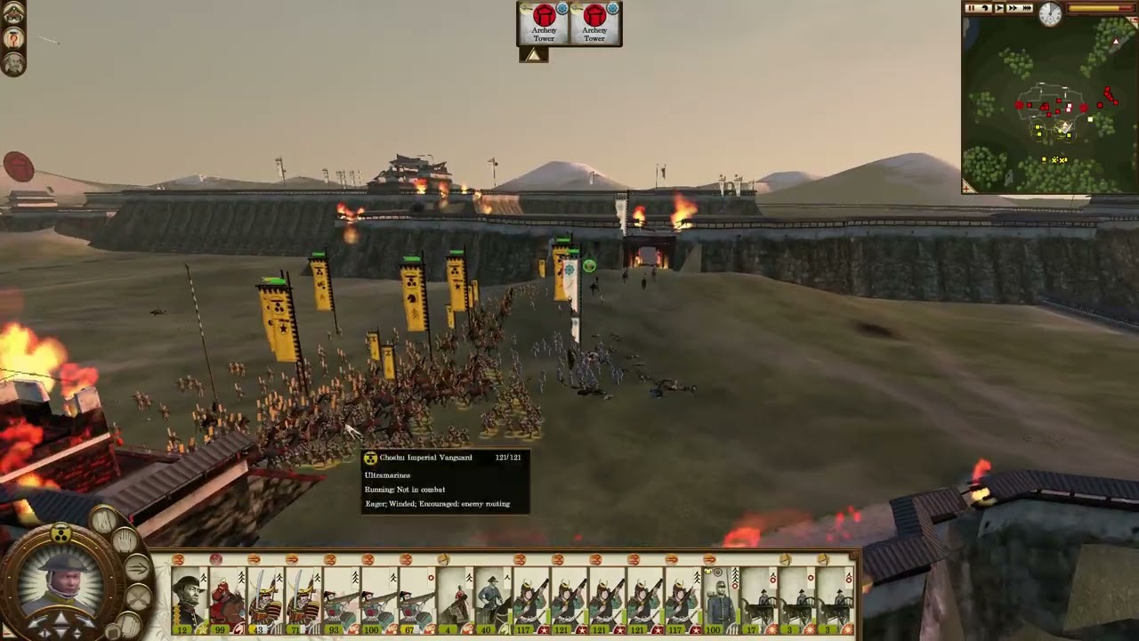 Fall of the Samurai Useful Units V1.1 Mod - Battle of Fukushima Spring 1874