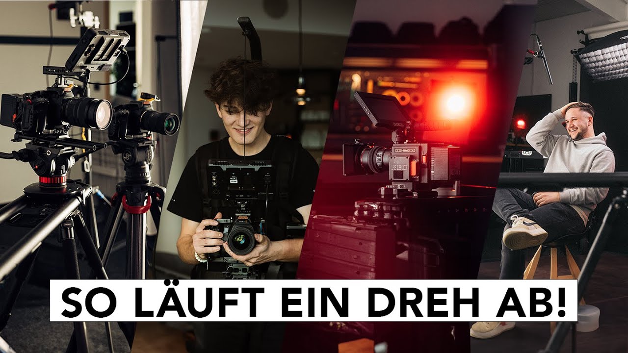 Wie l&auml;uft ein Dreh bei einer Filmproduktion ab? | Malix