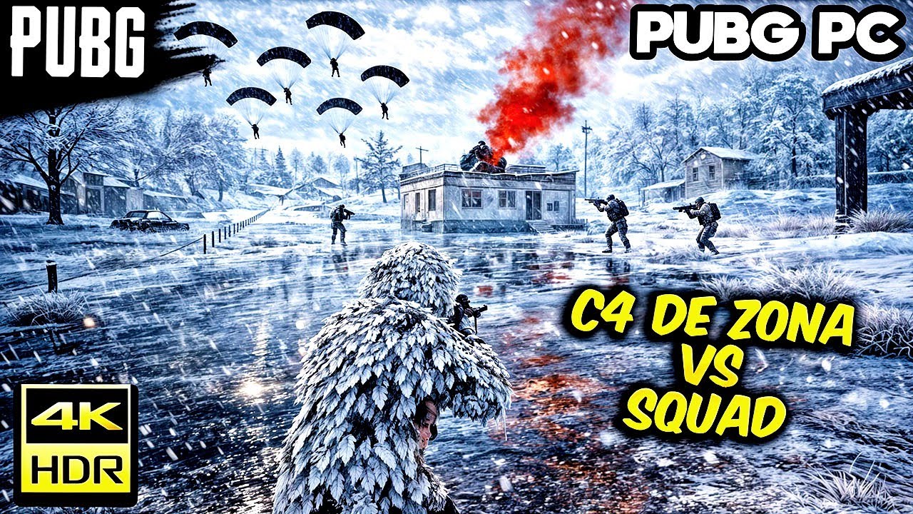 PUBG PC pero ERANGEL con NIEVE es CINE MI BRO... 😘🚬 Gráficos al MAXIMO