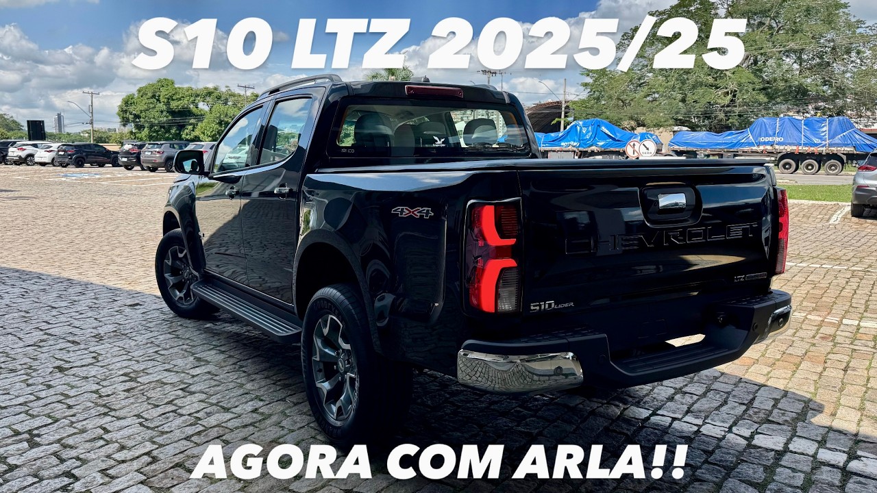 Avalia&ccedil;&atilde;o Chevrolet S10 LTZ 2025/25 - AGORA COM ARLA!! (4K)