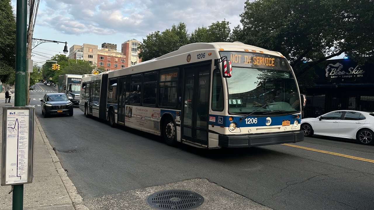 MTA MaBSTOA: 2010 Novabus LFSA #1206 onboard on the Bx1 LIMITED to 231st