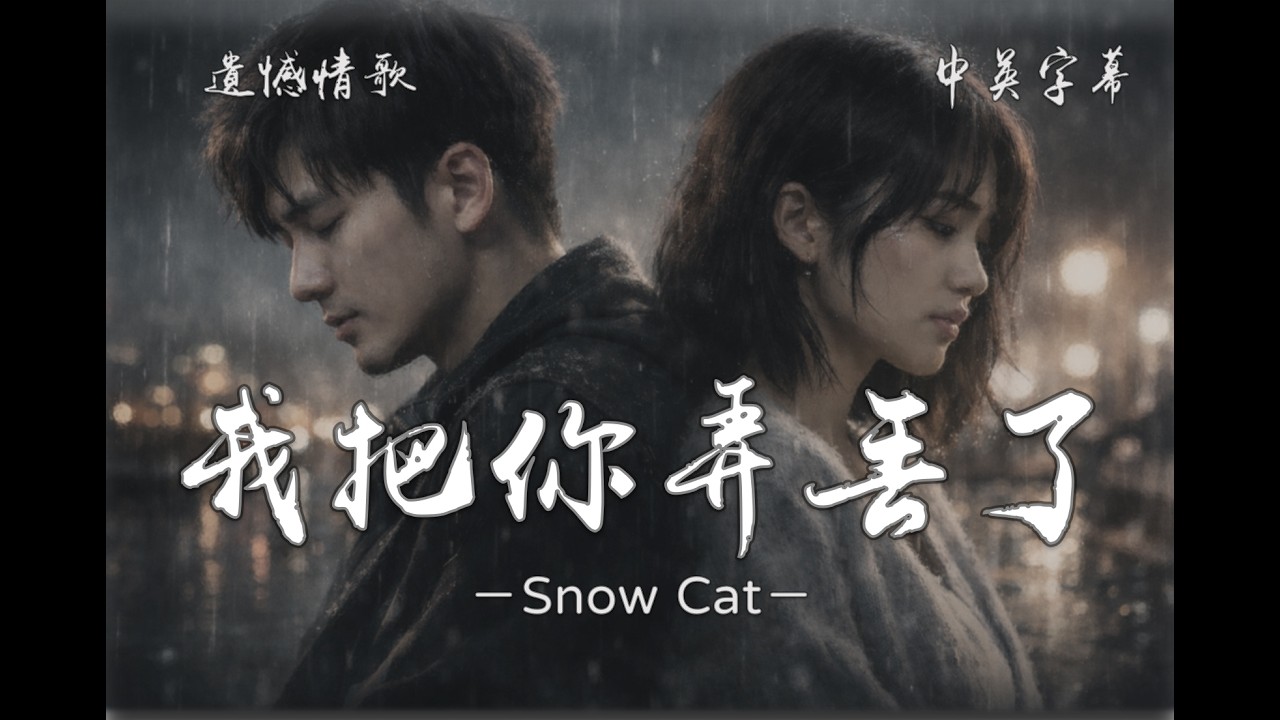 我把你弄丟了 | 女聲華語催淚情歌 ft. 男聲 | 超心碎分手對唱 | Lyric Video | Snowcat Music