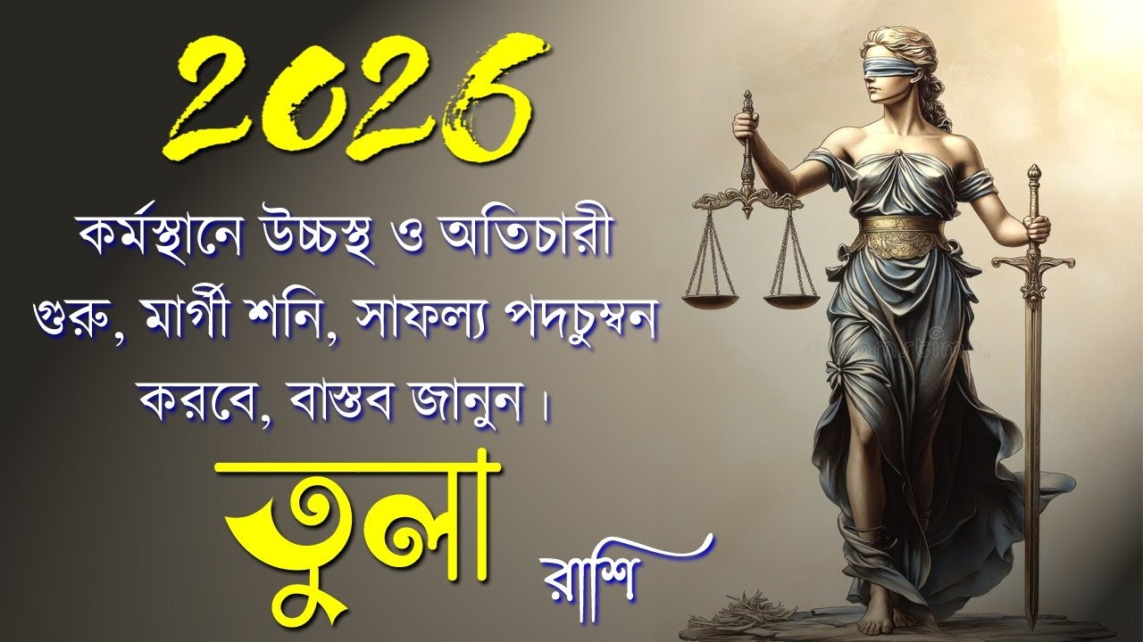 তুলা রাশি ২০২৬ কেমন যাবে? Tula Rashi 2026 - Yearly Rashifal 2026 - Libra 2026 - Tula Rashifal- Libra