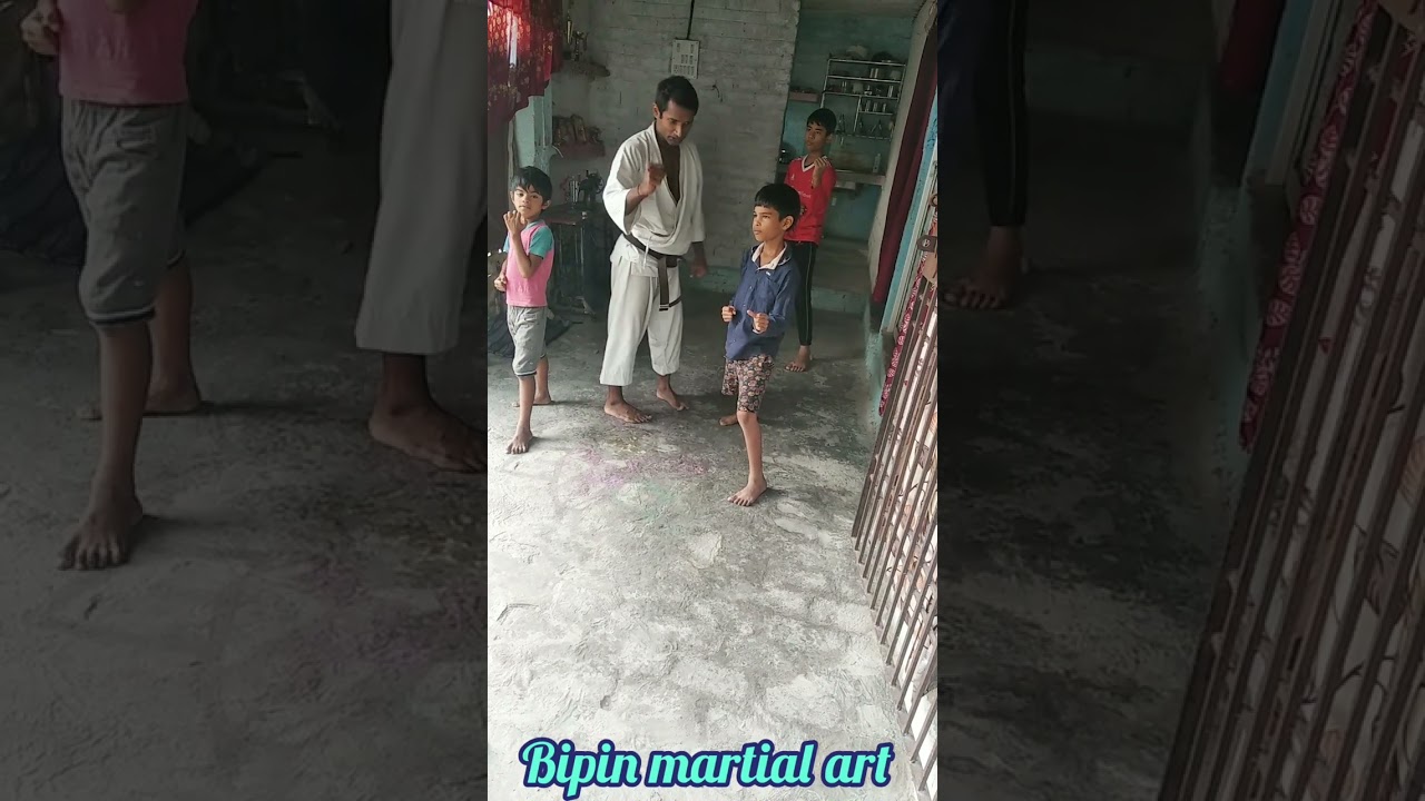 Bipin martial art 🥋 basic training of karate #sports karate #judo #self defence techniques