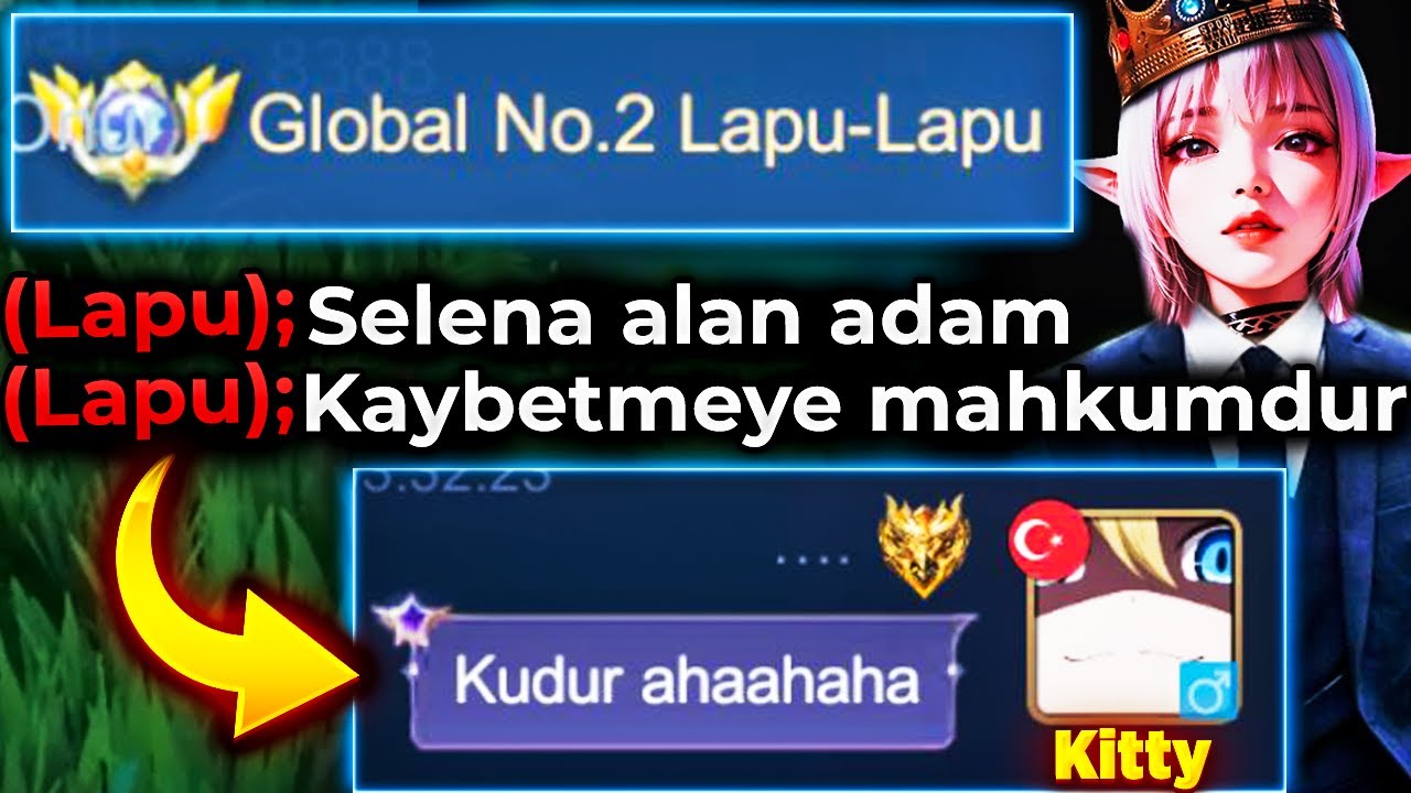 SELENA ALAN KAYBEDER DİYEN GLOBAL ADAMI KUDURTTUM! GLOBAL 2'Yİ DELİRTTİM!