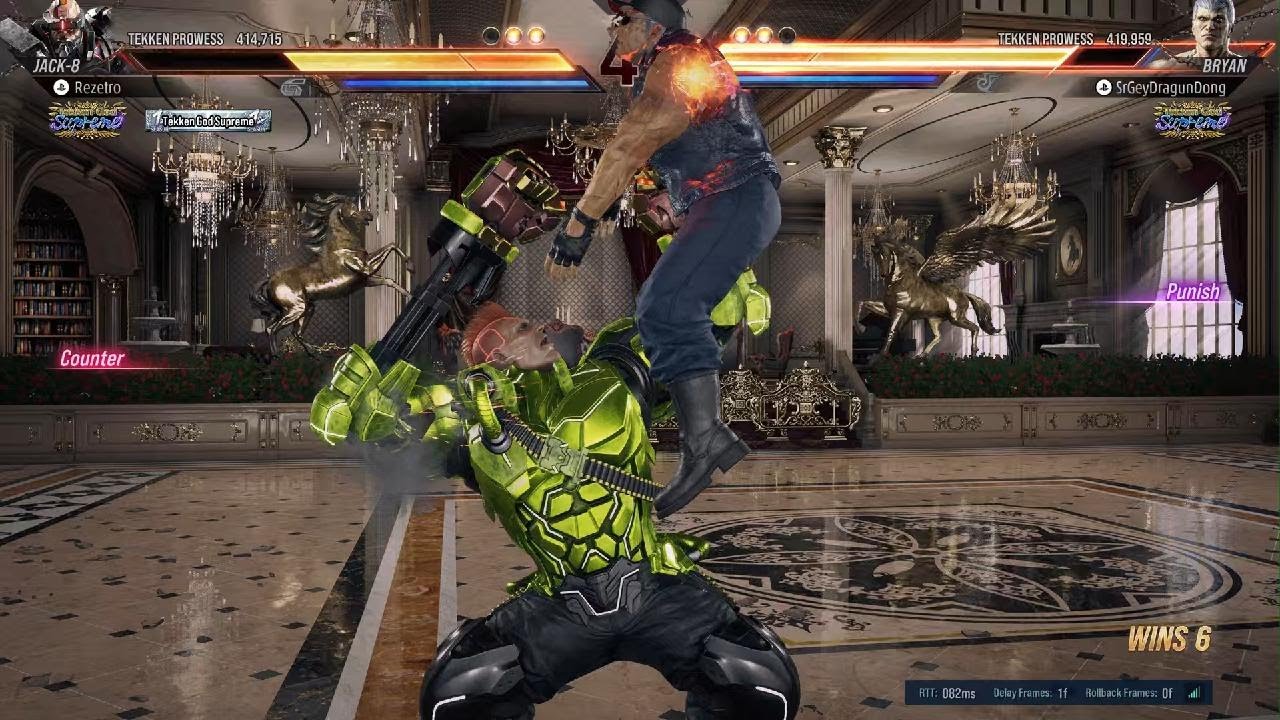TEKKEN8 Rezetro JACK-8 Vs SrGey DRAGUNOV