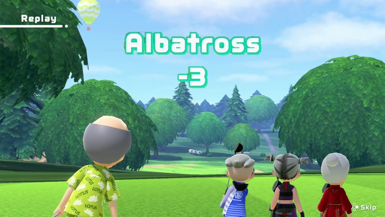 Гольф-соревнование сэнсэя, где каждый может победить! (Switch Sports Golf)
