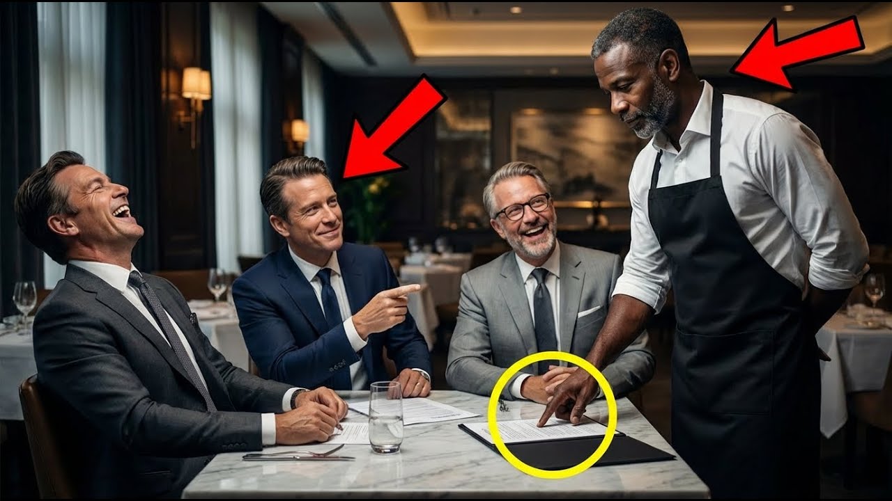 Billionaire Asks Waiter for Financial Advice as a Joke — But His First Words Leave Him Speechless