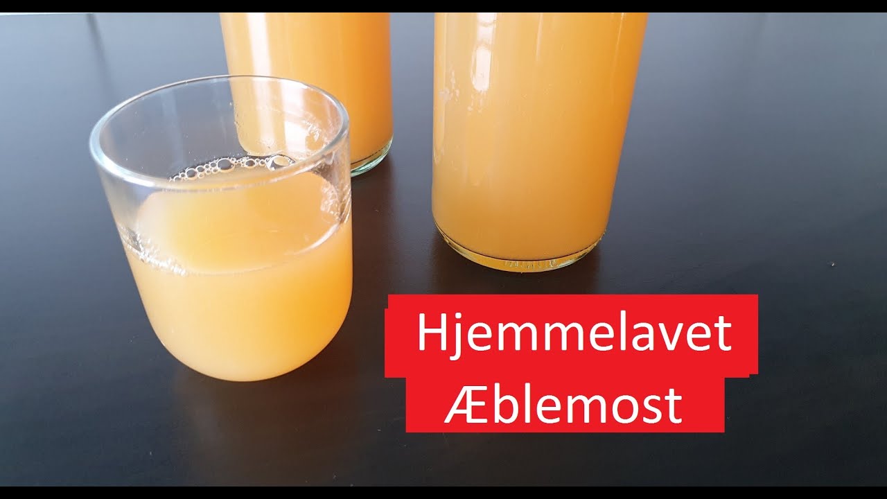 Hjemmelavet &AElig;blemost i Juicepresser