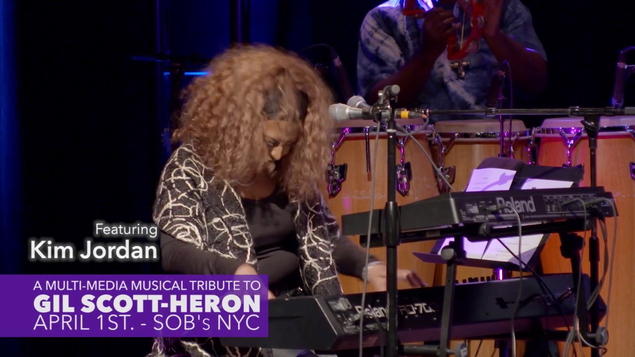 Kim Jordan's Tribute to Gil Scott-Heron @ SOB's NYC