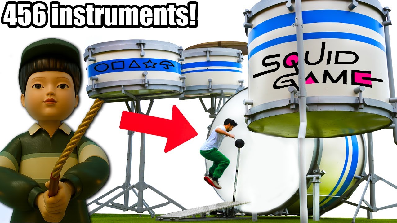 Squid Game themes on 456 instruments @ThomannMusic