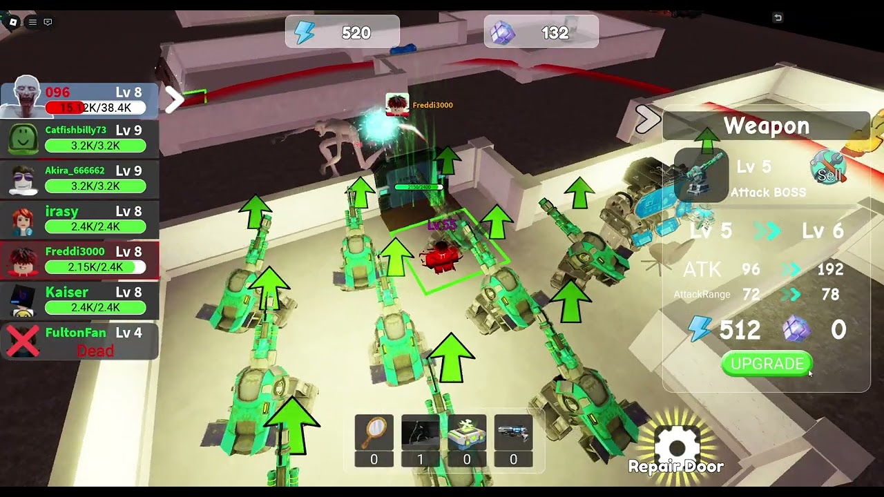 SCP defence at the door