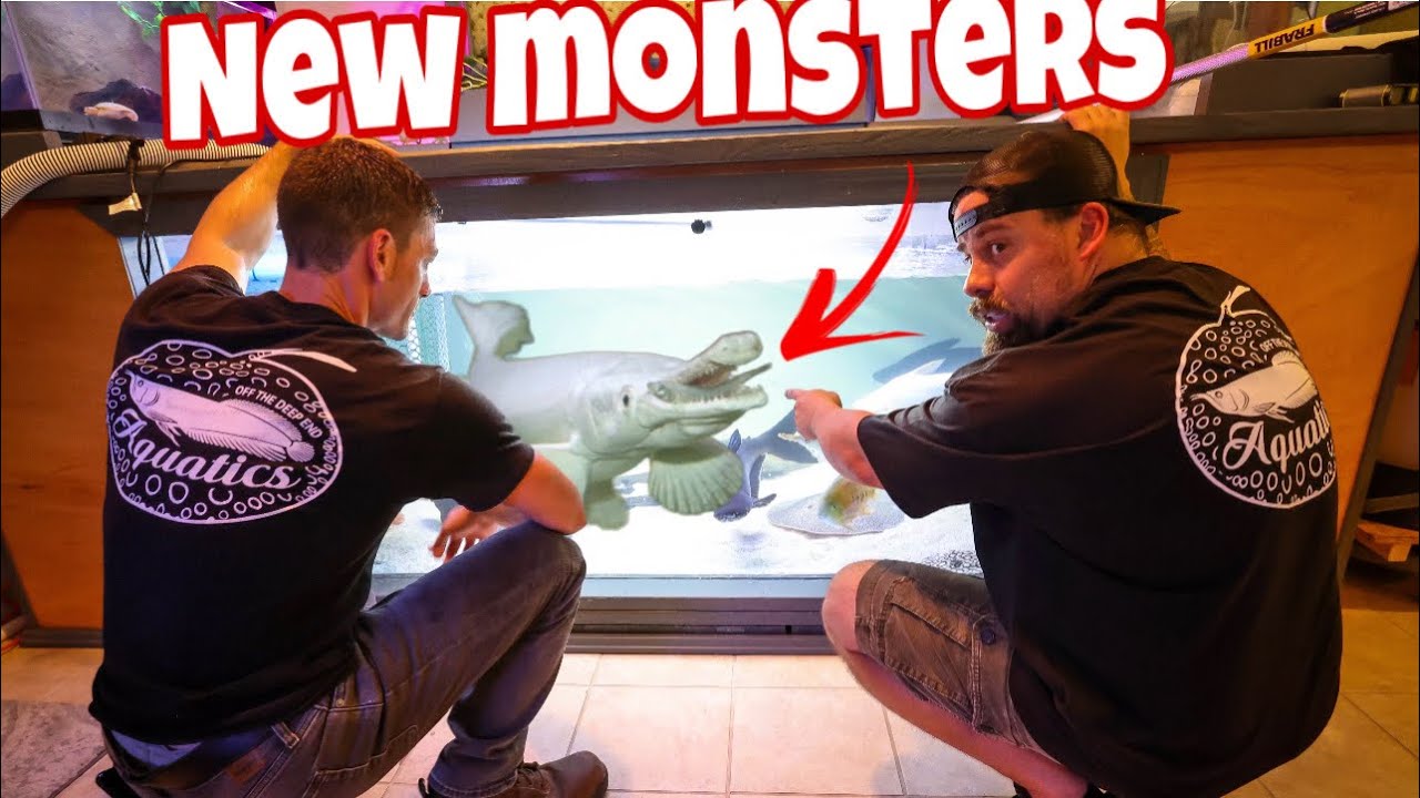 Getting NEW MONSTER FISH from OFF THE DEEP END AQUATICS!