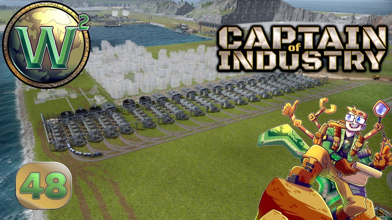 Captain of Industry - Quartz Mining & Settlement Progress - Let's Play, Stream - Episode 48