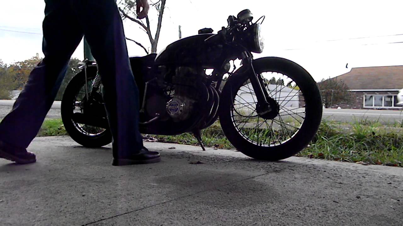 1973 Honda CB500K idle.