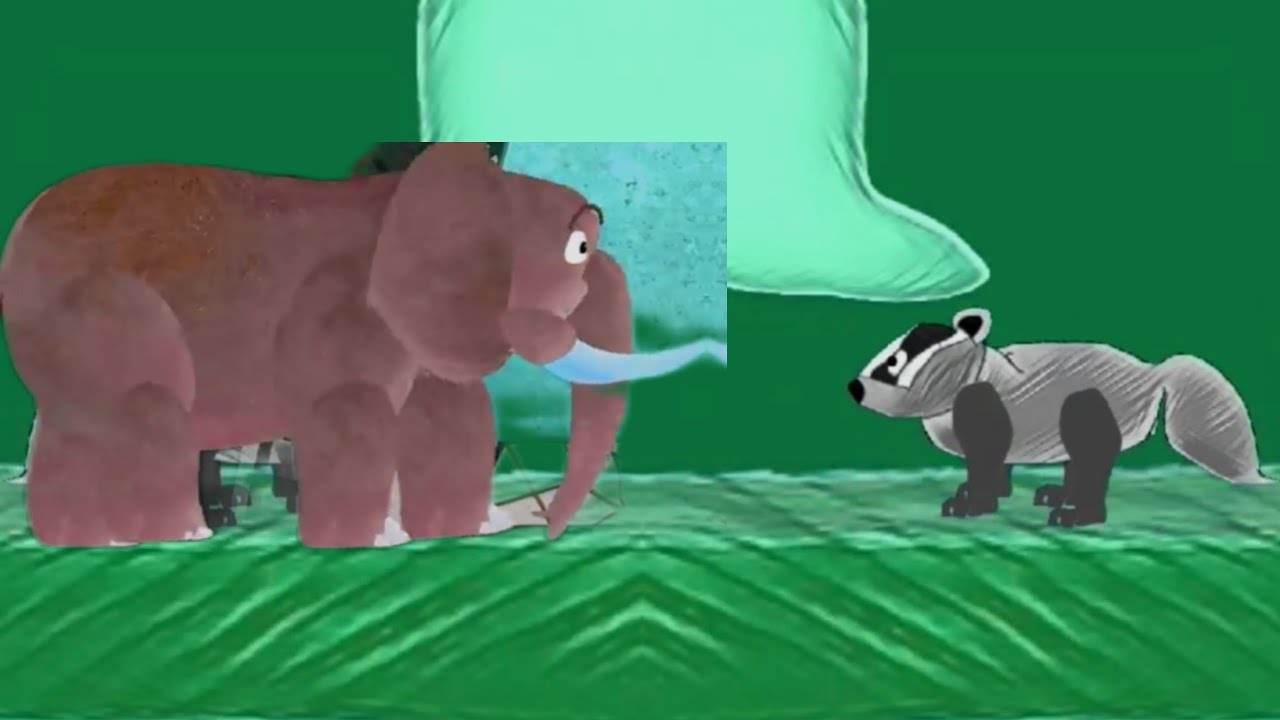TONAL SHIFT+INTENSIFIER+COLOR INVERSION EFFECTS || HICKORY DICKORY DOCK THE ELEPHANT AND THE BADGER