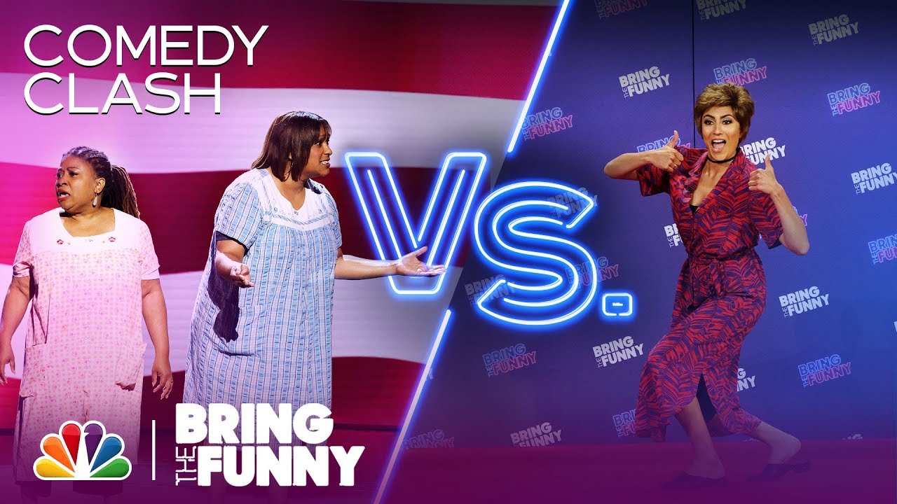 Sketch Duo Frangela Performs in the Comedy Clash Round - Bring The Funny (Comedy Clash)