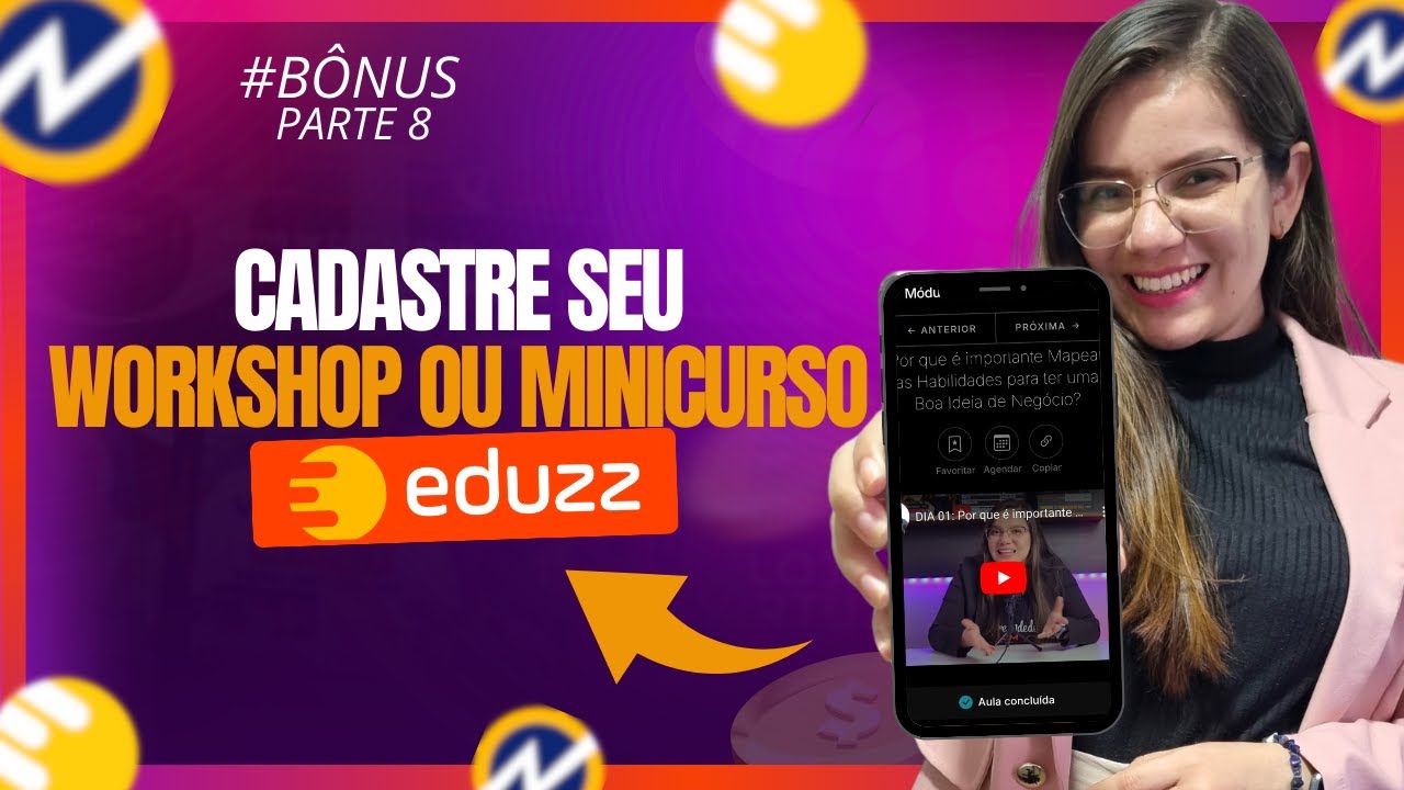 Como Cadastrar Curso ou Workshop na EDUZZ na Área de Membros Gratuita NUTROR