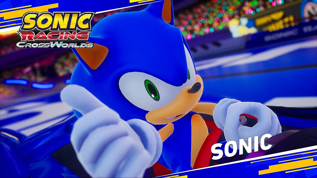 Sonic Racing: CrossWorlds - Sonic Gameplay (4K)