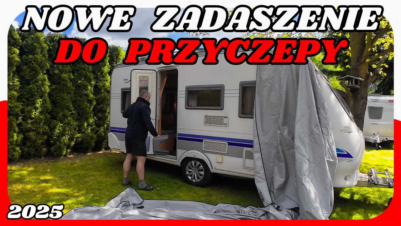 Kupiliśmy zadaszenie do przyczepy kempingowej. Zadaszenie czy przedsionek? #129
