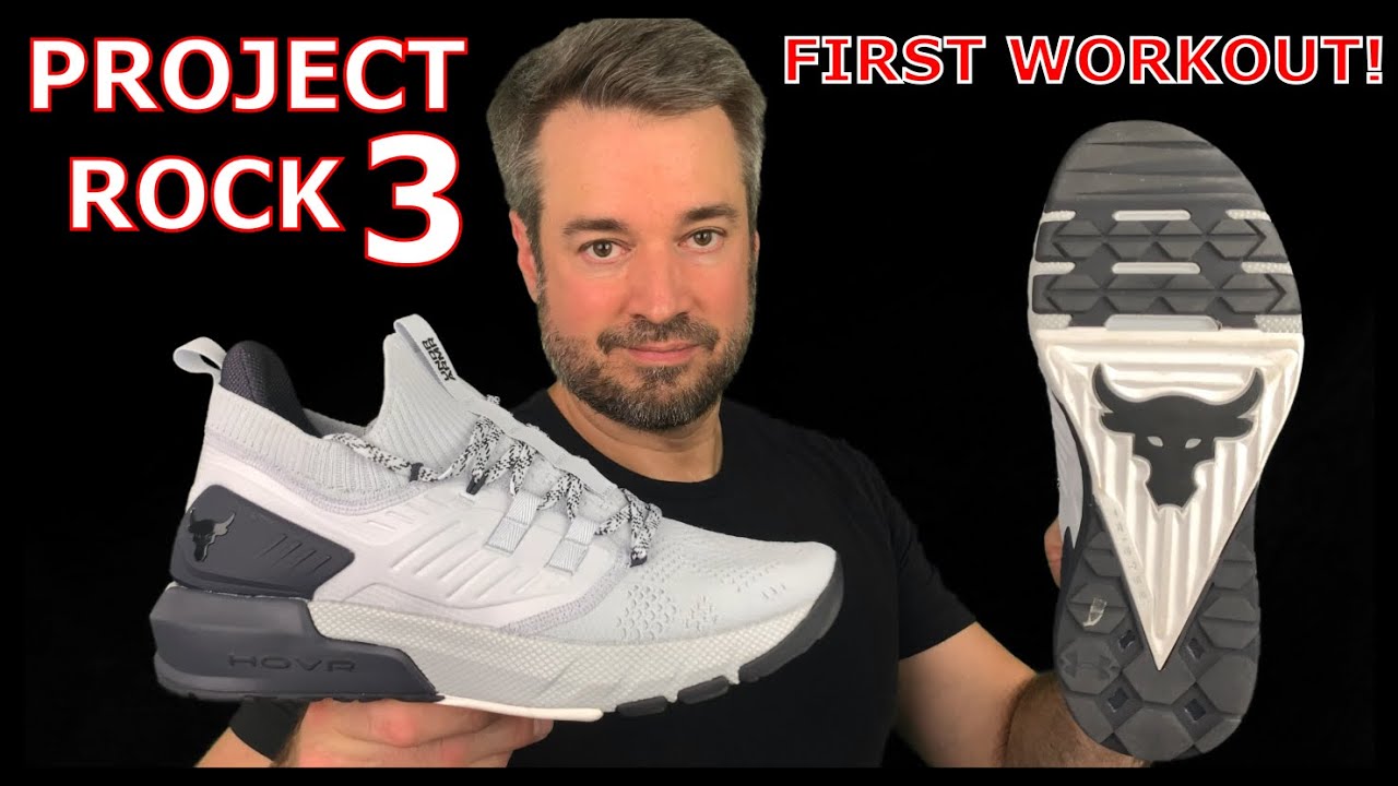 Project Rock 3 Training Shoe Review - First Look & First Workout!
