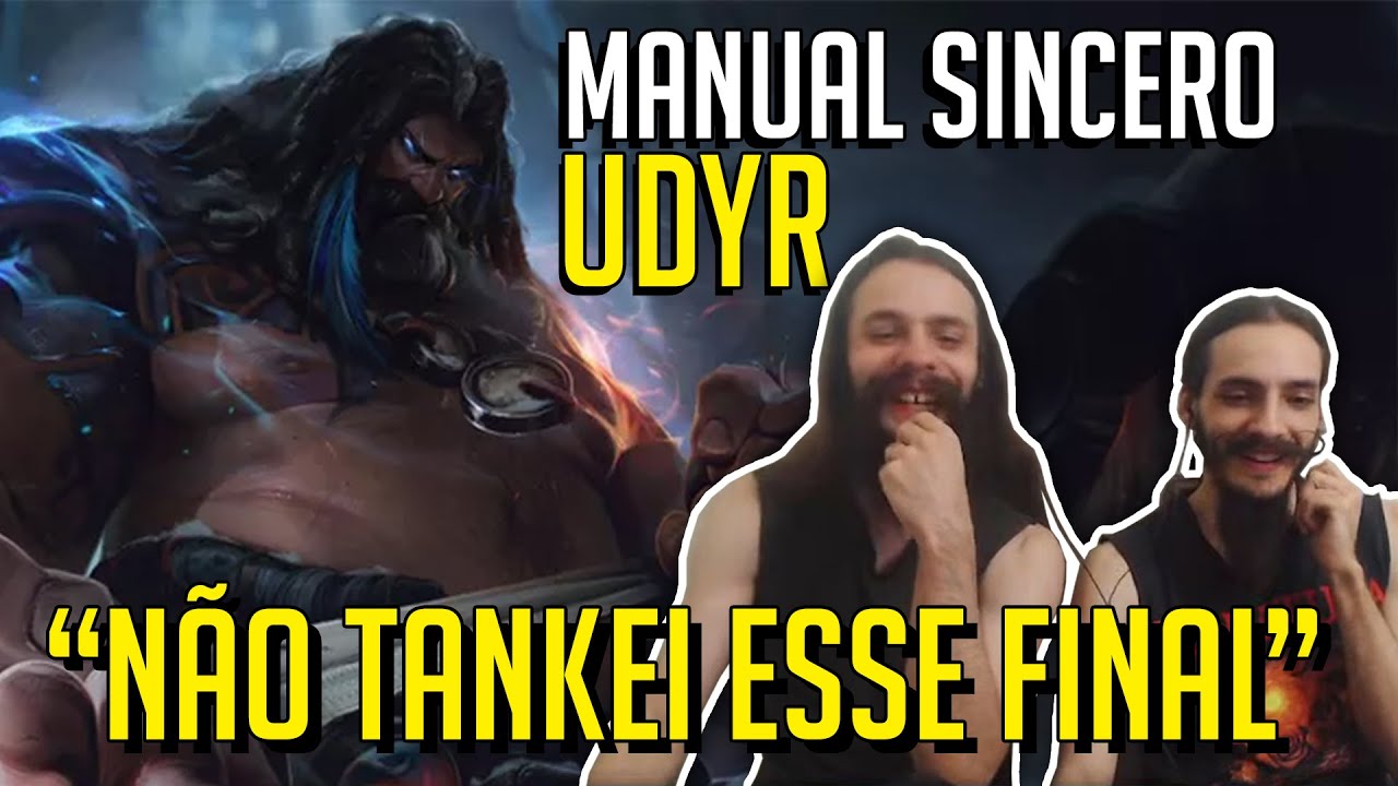 MANUAL SINCERO: UDYR (O HOMEM DA TAPA BOA) | @BaixaQualidade | QUE FINAL FOI ESSE!!! [IPC REACT]
