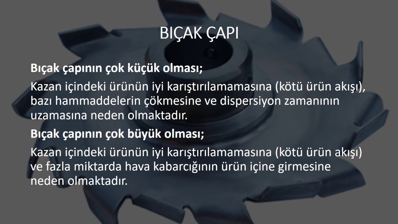 DİSPERSİYON BI&Ccedil;AĞI POZİSYONU | eqptech