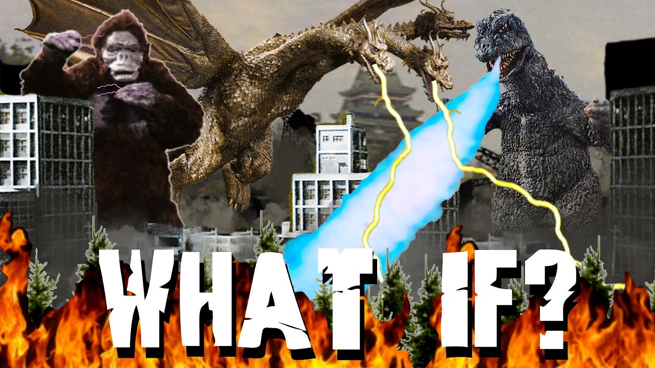 What if? Godzilla and King Kong Fought King Ghidorah? (Showa Era)
