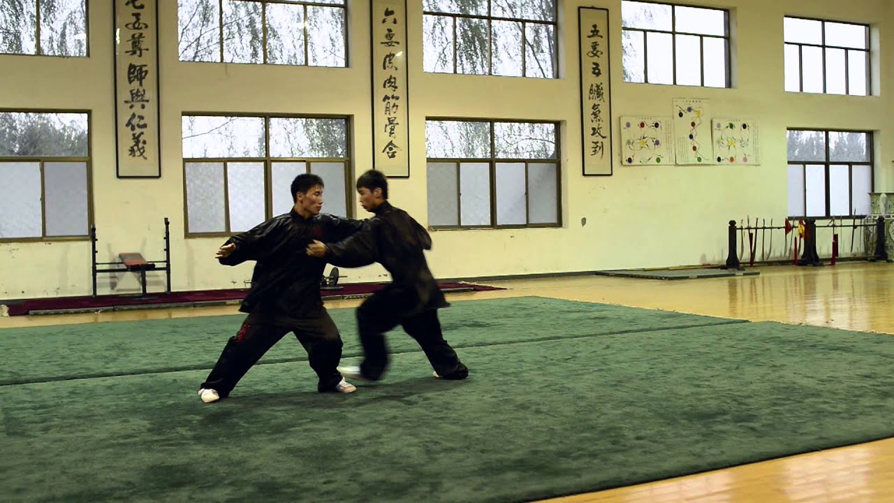 tie shan kao /  san kao  / wushi kaimen bajiquan  /  by Xiao Hui and Nan