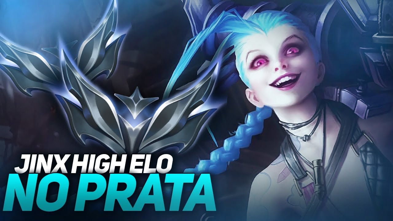 O QUE ACONTECE QUANDO UMA JINX HIGH ELO JOGA NO PRATA