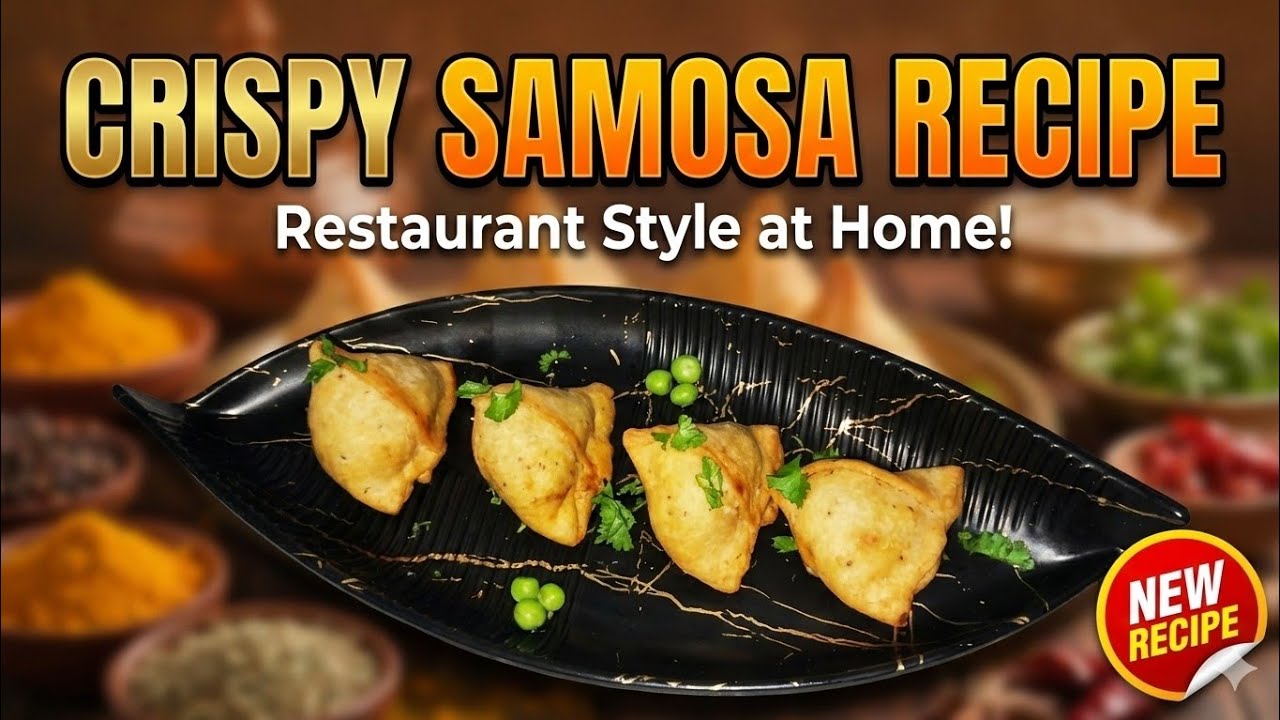 Crispy samosa recipe street style 😋 