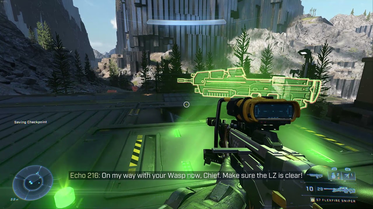 Marine asks where Arbiter's forces are -Halo Infinite-