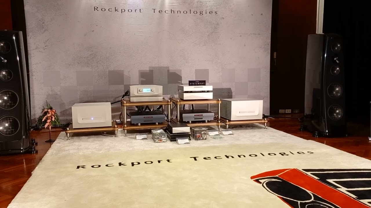 20231216圓山音響展鈦孚展間美國Rockport Lyra旗艦落地喇叭 Anette Askvik Liberty-2