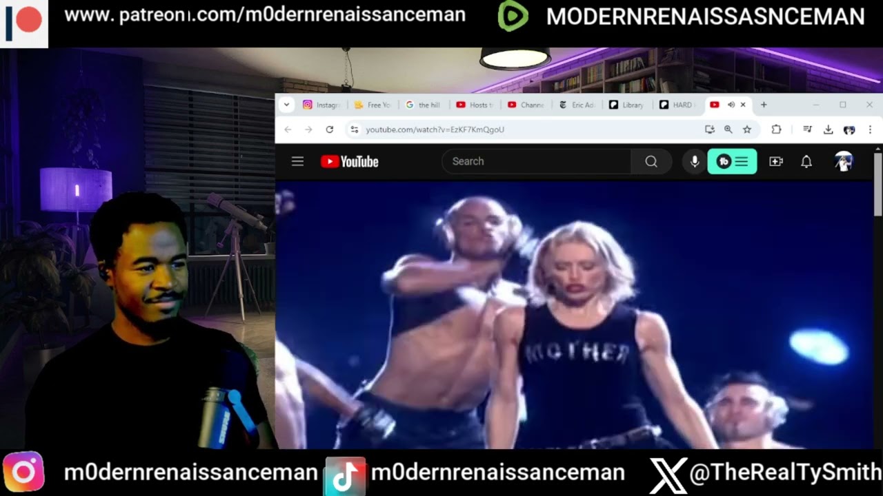 Madonna - Music (Drowned World Tour) Reaction
