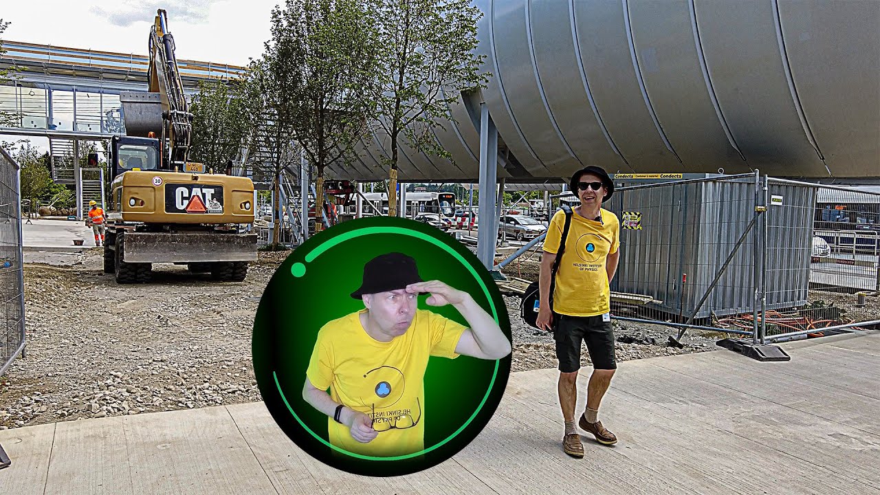 CERN Valokeilassa. Vieraillaan: Science Gateway, Rakennusty&ouml;maa 13.6.2023