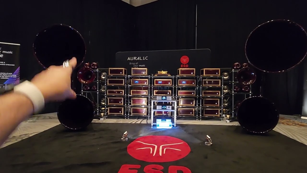 😮 $4 Million Speakers - ESD Horns - Axpona 2024