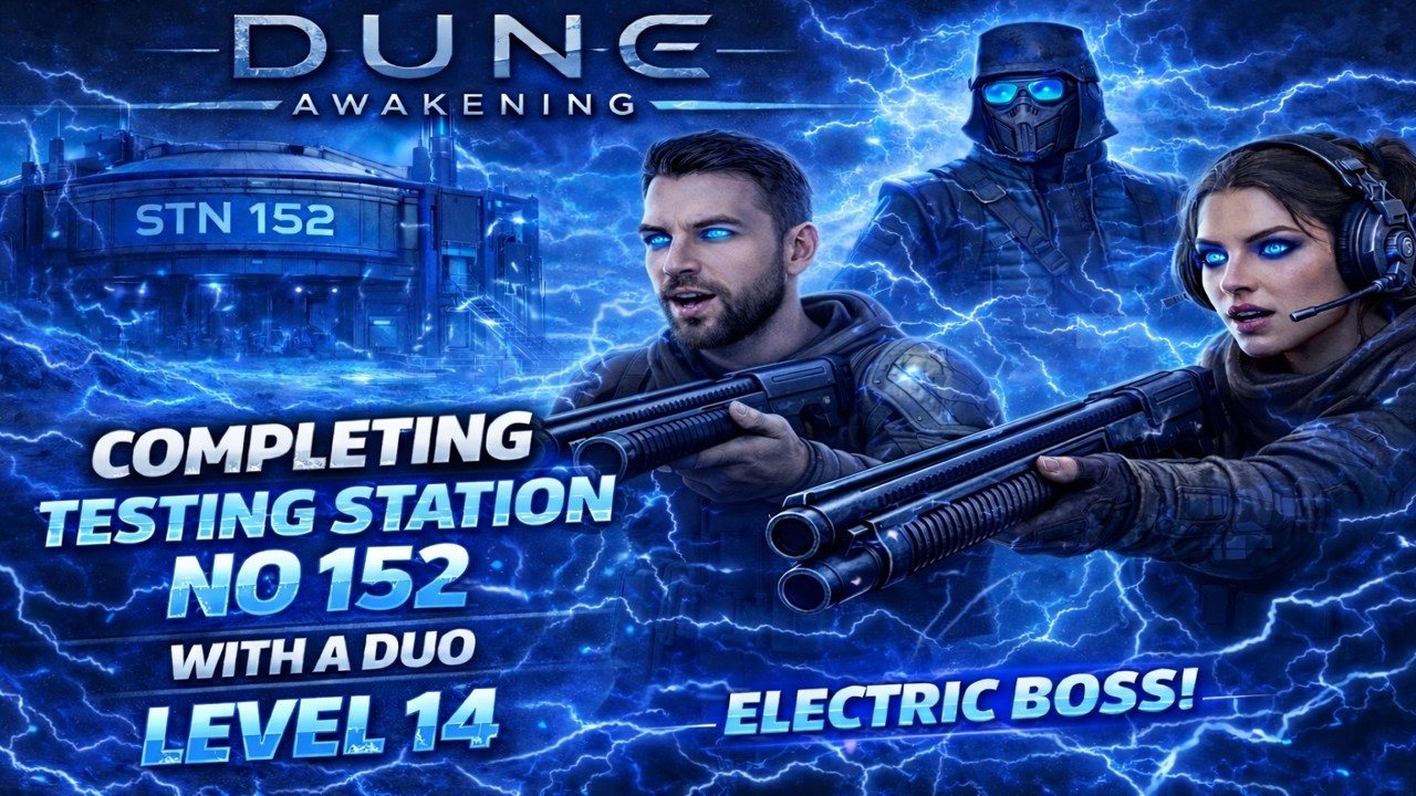 Dune Awakening - Testing Station No. 152 on Level 12 Duo with Perforator