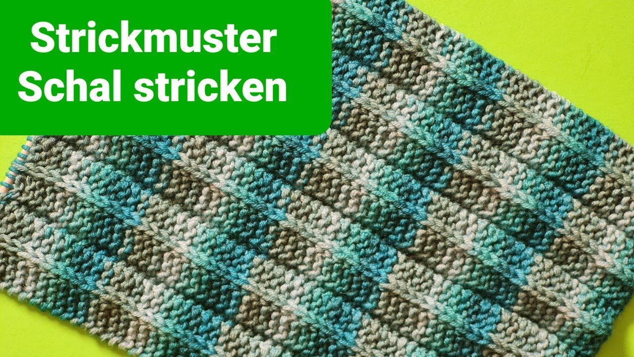 Schal stricken