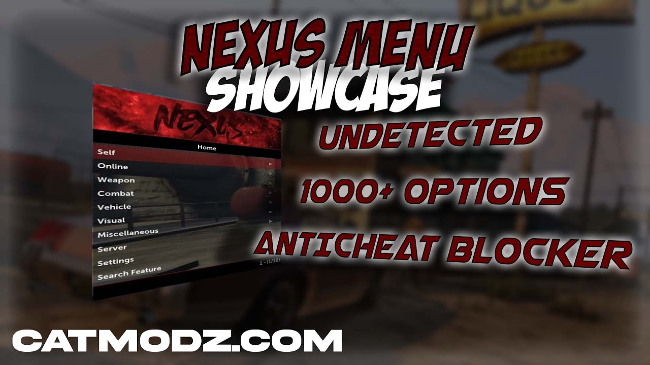 FiveM redENGINE Nexus Menu showcase!