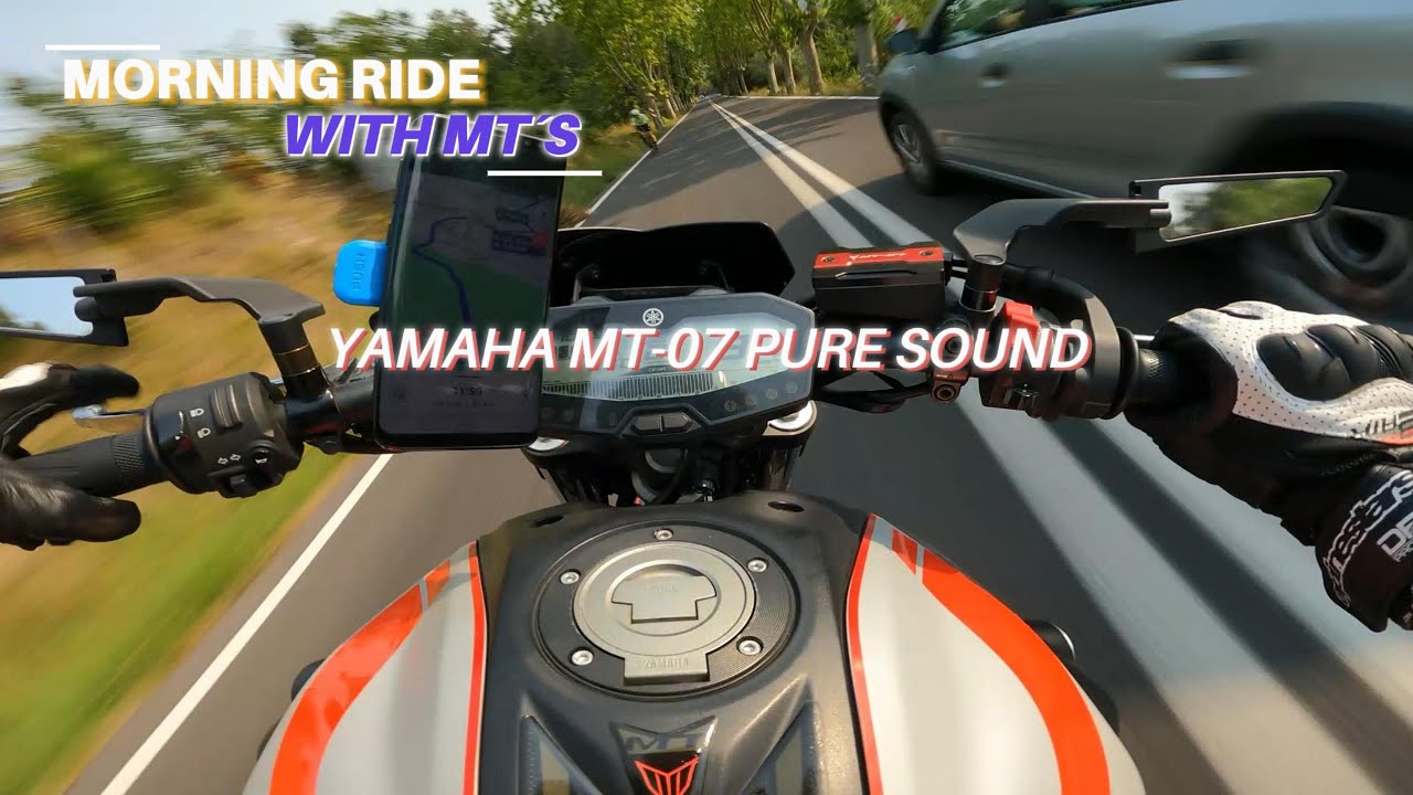 NO DB KILLER! WE´RE GOING FUN! - YAMAHA MT07 SC PROJECT - POV RIDE / 4K
