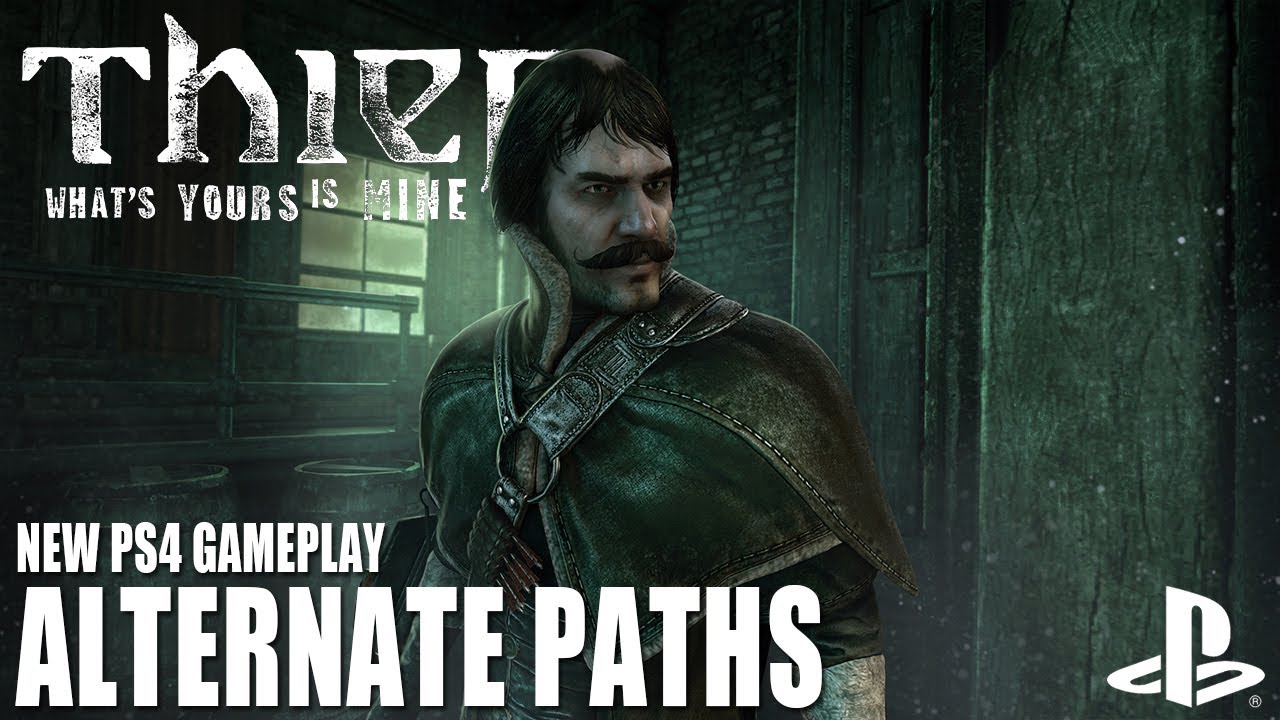 Thief on PS4: Alternate Playthroughs - Ghost and Aggressive (new PlayStation 4 gameplay 1080)