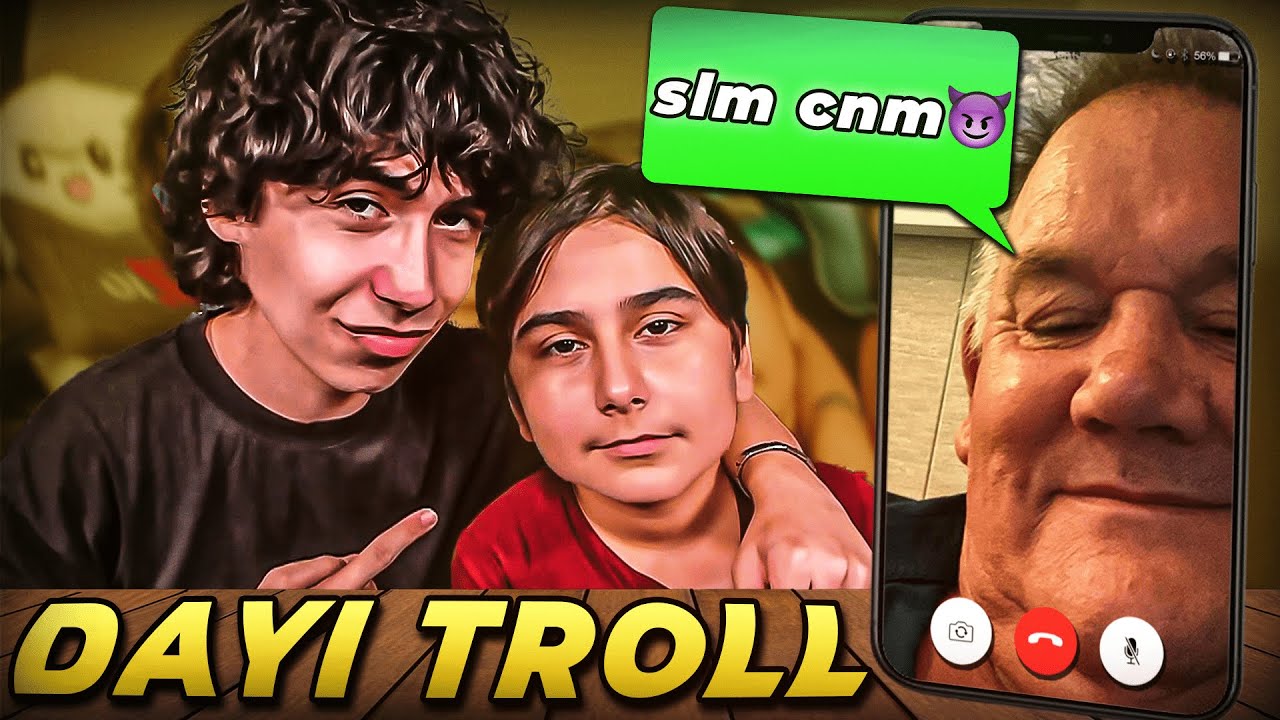 DAYI TROLL AMA KARDEŞİM Y&Ouml;NETİYOR!