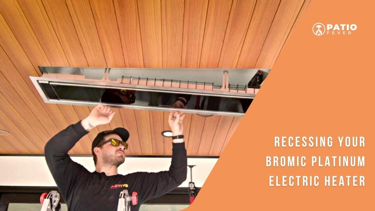 How to Install Your Bromic Heater | Low Clearance Recess Kit