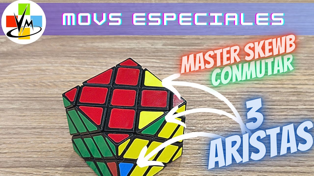 💥Aprende el Conmutador de 3 Aristas en el Master Skewb 🔥 Tutorial Fácil 