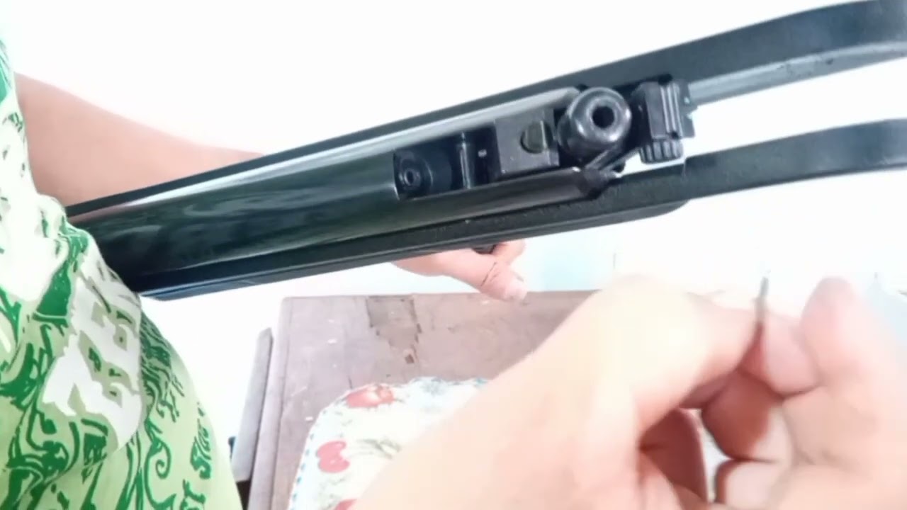 TROCANDO ANEL DE VEDAÇÃO DO CANO DA CARABINA DE PRESSÃO